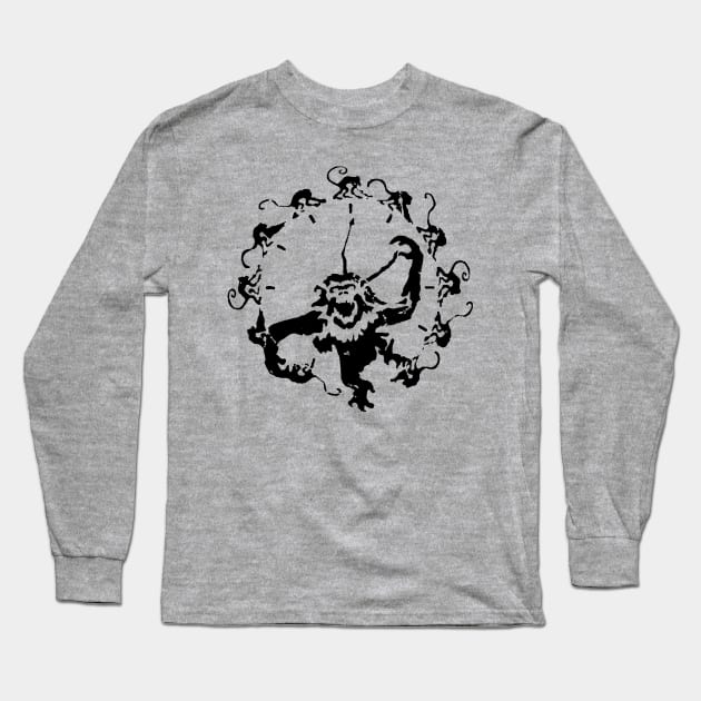 12 Monkeys Long Sleeve T-Shirt by Thinkerman